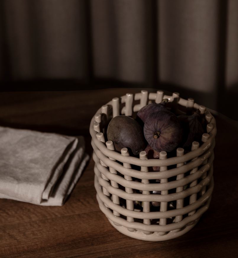Ceramic Basket small
